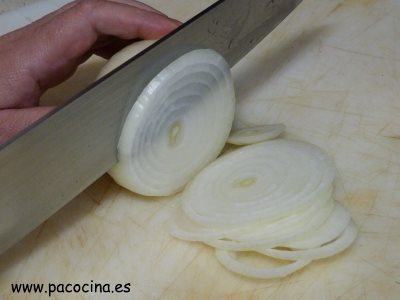 Cortar cebolla Cortar cebolla