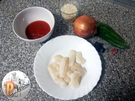 Arroz negro, ingredientes Arroz negro, ingredientes