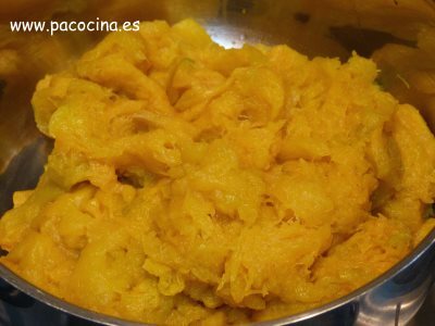 Cabello de ángel escurrida Cabello de ángel escurrida