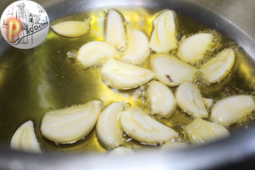 Ajos fritos Ajos fritos