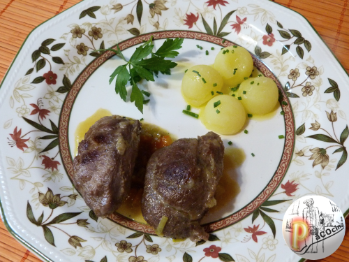 Carrilleras de cerdo estofadas Carrilleras de cerdo estofadas