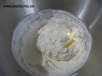 Nata montada Nata montada