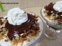 Copa de nata y chocolate Copa de nata y chocolate