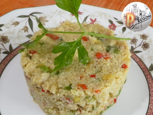 Cuscús con pollo al curri, final Cuscús con pollo al curri, final