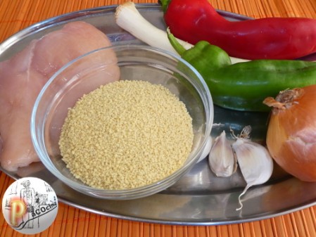 Cuscús con pollo al curri ingredientes Cuscús con pollo al curri ingredientes