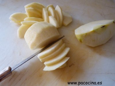 Cortar manzanas Cortar manzanas