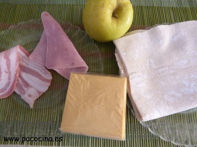 Empanada mixta con manzana ingredientes Empanada mixta con manzana ingredientes