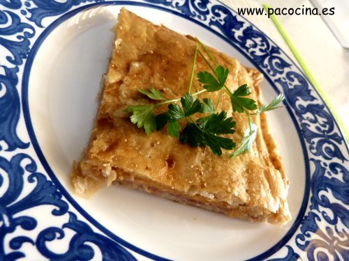 Empanada mixta con manzana Empanada mixta con manzana