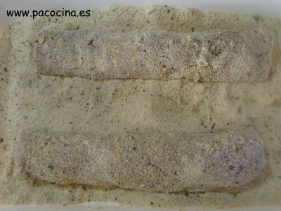 Flamenquines empanados Flamenquines empanados