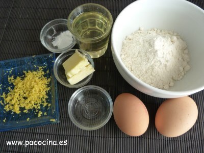 Magdalenas sin azúcar ingredientes Magdalenas sin azúcar ingredientes