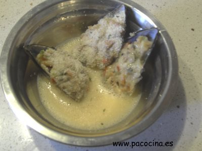 Mejillones tigre rebozar Mejillones tigre rebozar
