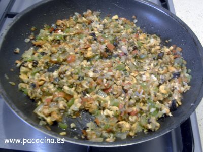 Mejillones tigre sofrito Mejillones tigre sofrito