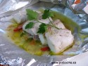 Merluza en papillote Merluza en papillote