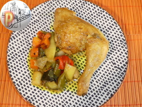 Muslos de pollo en escabeche Muslos de pollo en escabeche