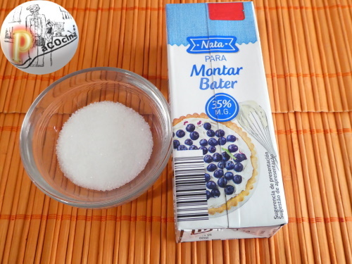 Nata montada ingredientes Nata montada ingredientes