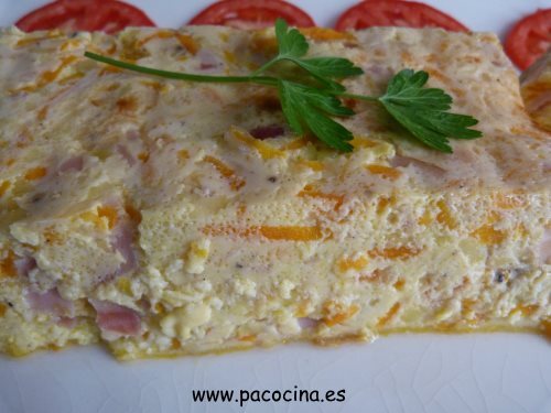 Pastel de calabacín y zanahoria Pastel de calabacín y zanahoria