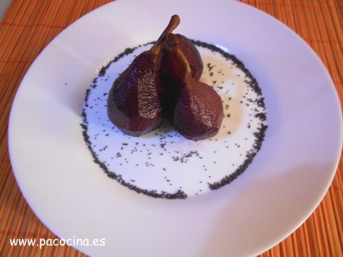 Peras al vino tinto final Peras al vino tinto final