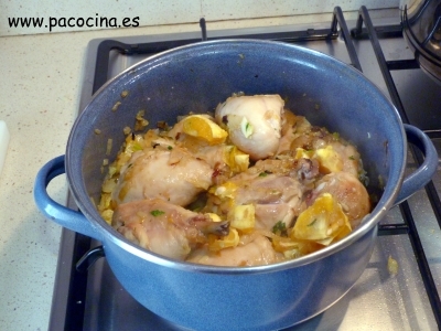 Pollo a la naranja cocer Pollo a la naranja cocer
