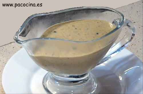 Salsa de pimienta Salsa de pimienta