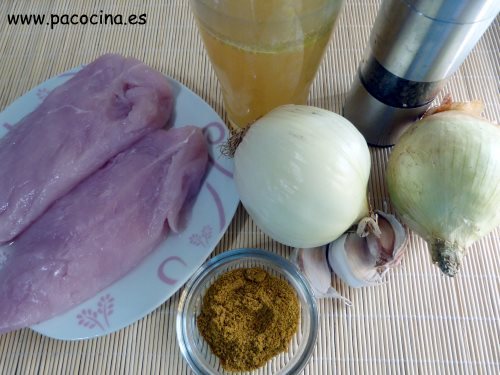 Solomillo de pavo al curri ingredientes Solomillo de pavo al curri ingredientes