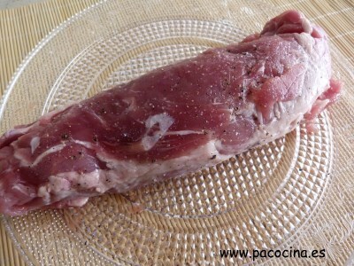 Solomillo de cerdo en salsa fácil y rápido salpimentar Solomillo de cerdo en salsa fácil y rápido salpimentar