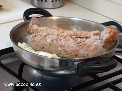 Solomillo de cerdo en salsa fácil y rápido sellar Solomillo de cerdo en salsa fácil y rápido sellar