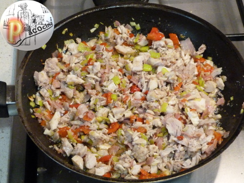 Terrina de pollo sofrito Terrina de pollo sofrito