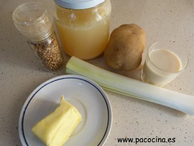 Vichyssoise ingredientes Vichyssoise ingredientes