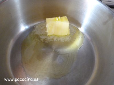 Mantequilla y aceite Mantequilla y aceite