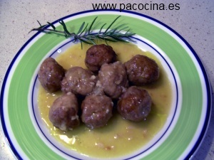 Albóndigas en salsa Albóndigas en salsa