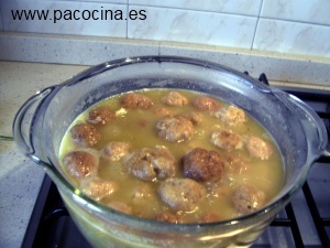 Albóndigas en salsa Albóndigas en salsa