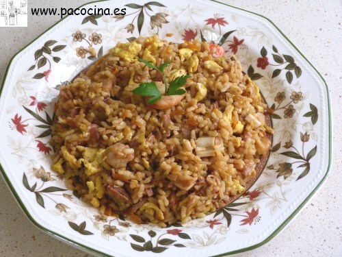 Arroz tres delicias Arroz tres delicias