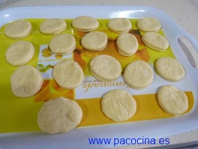 Bambas rellenas de crema Bambas rellenas de crema