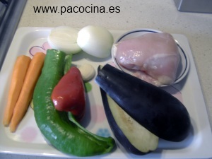 Berenjenas rellenas de pollo ingredientes Berenjenas rellenas de pollo ingredientes