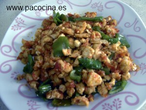 Fajita de pollo relleno Fajita de pollo relleno