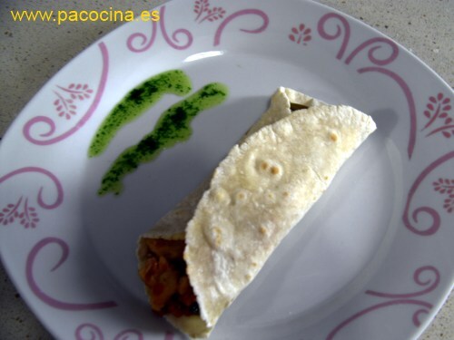 Fajita de pollo  just 4 creep Fajita de pollo  just 4 creep