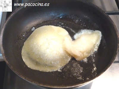 Derretir queso torta