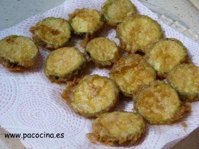 Calabacín en escabeche escurrir Calabacín en escabeche escurrir