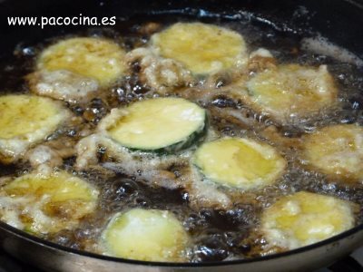 Calabacín en escabeche freir Calabacín en escabeche freir