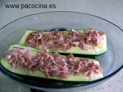 Calabacín gratinado Calabacín gratinado