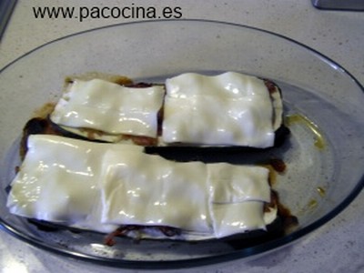 Calabacín gratinado Calabacín gratinado