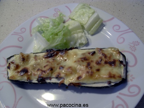 Calabacín gratinado Calabacín gratinado