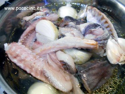 Caldo de pescado cocer Caldo de pescado cocer