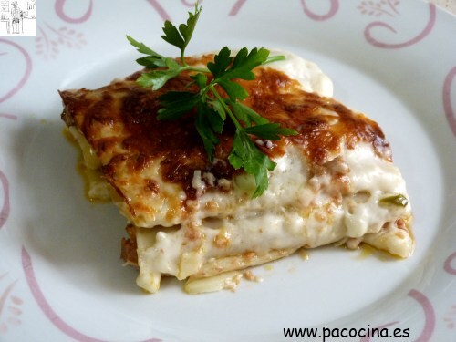 Canelones rellenos de carne Canelones rellenos de carne