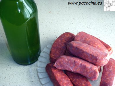 Chorizo a la sidra ingredientes Chorizo a la sidra ingredientes
