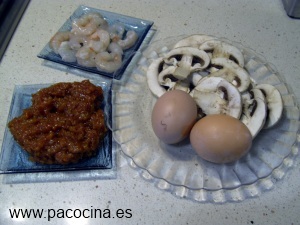 Empanadillas de gambas y champiñones Empanadillas de gambas y champiñones