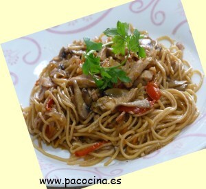 Fideos chinos Fideos chinos