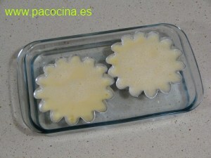 Flan casero de huevo al horno Flan casero de huevo al horno