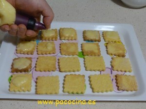 Galletas rellenas de limón Galletas rellenas de limón