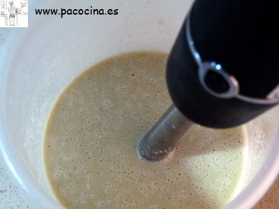 Gazpacho de espárragos batir Gazpacho de espárragos batir